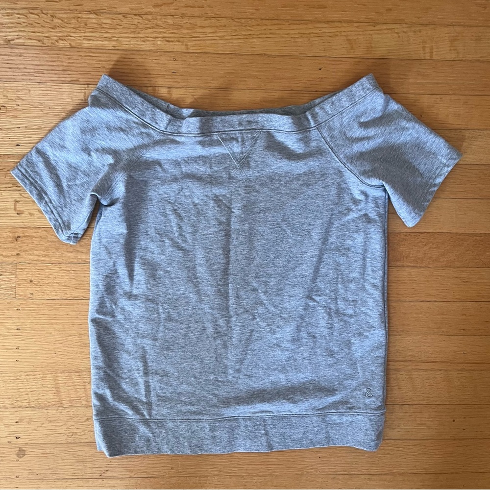 Treasure & Bond Nordstrom Grey Cotton Rayon Blend extra small tee